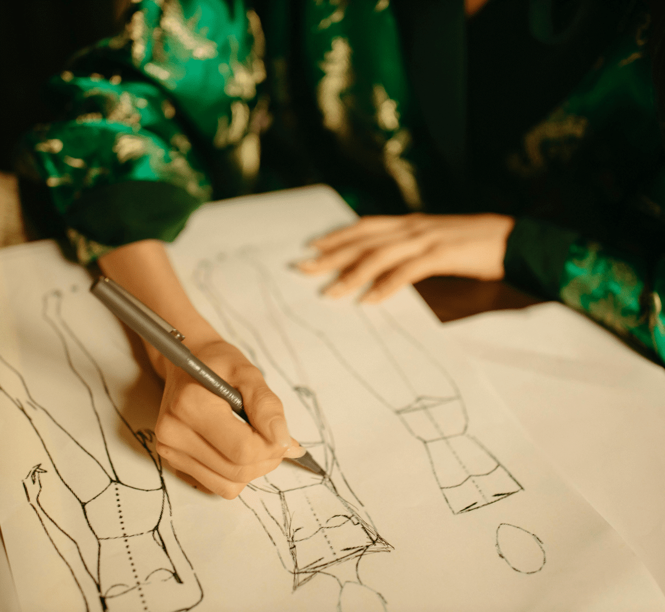 how to fashion sketch