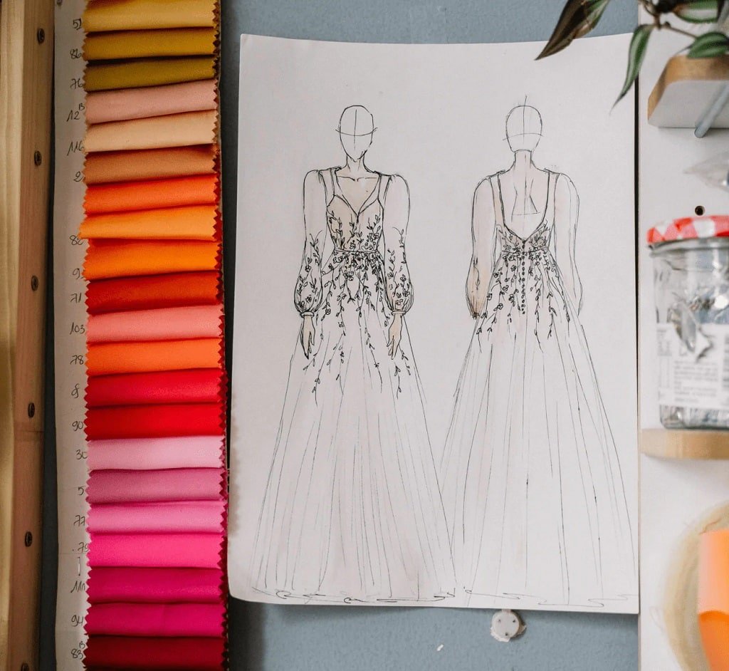 how to sketch fashion designs